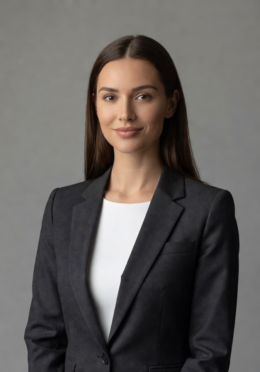 Polished professional AI headshot generated by SelfAI from a selfie