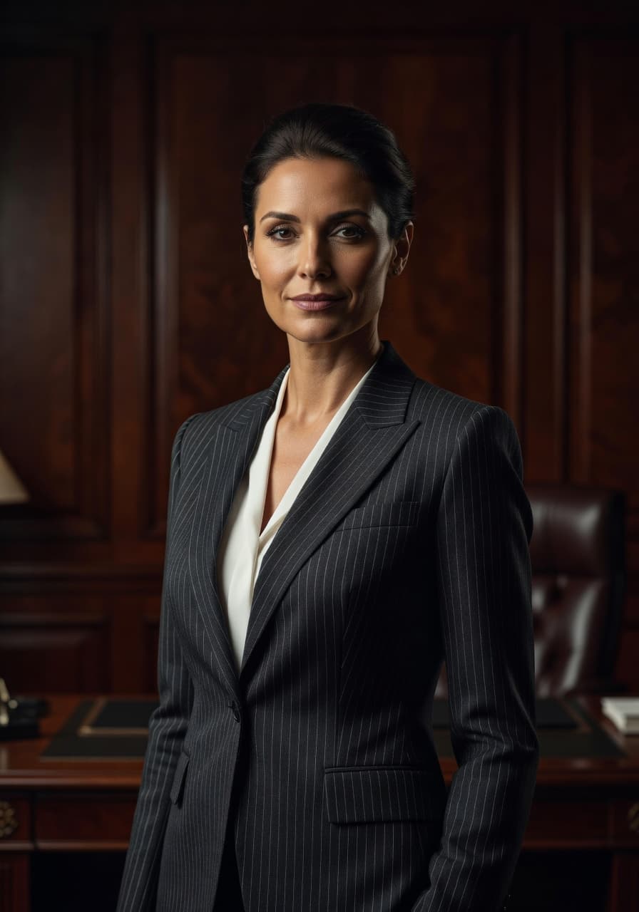 Executive AI business portrait from SelfAI